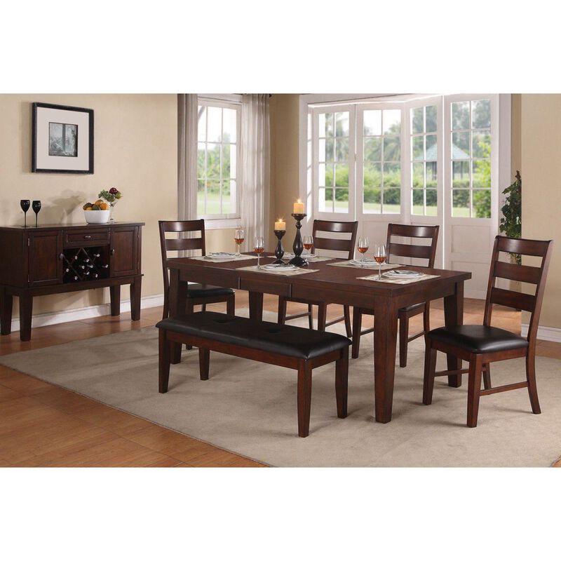 Streamdale Antique Walnut Dining Chairs, Set of 2 image number 8