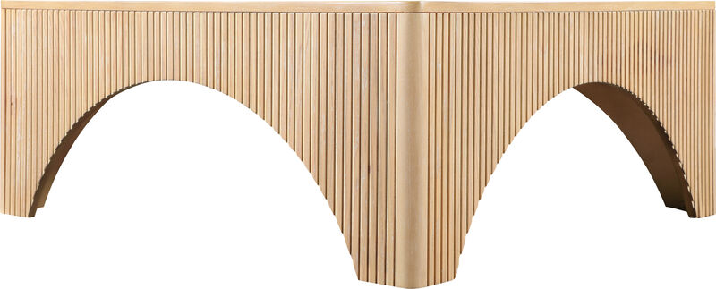 Meridian Furniture Eloise Natural Oak Veneer Coffee Table