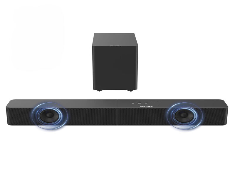 ULTIMEA Poseidon R3T 2.1ch Soundbar with Wireless Subwoofer, App Control, Soundbar for Smart TV, Bluetooth 6.0, HDMI, Optical, 240W Peak Power image number 0