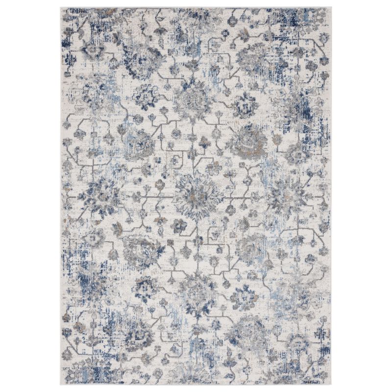 United Weavers Austin Heirloom Blue Area Rug 7'10 x 10'6