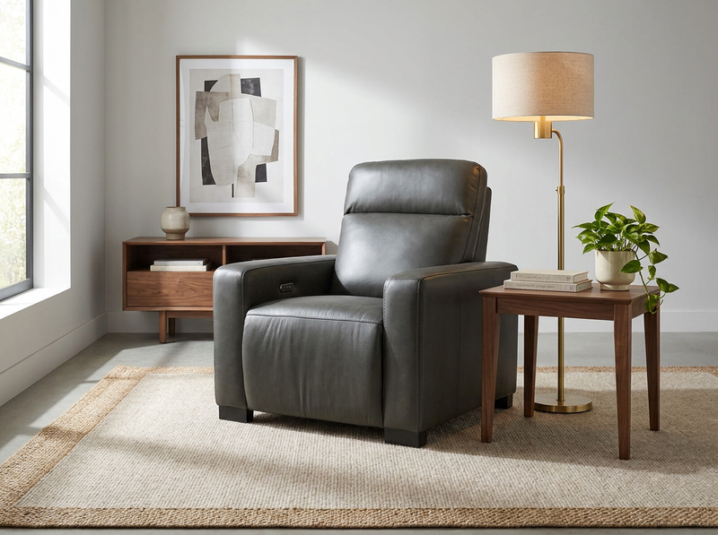 Acadia Shitake Power Recliner image number 1