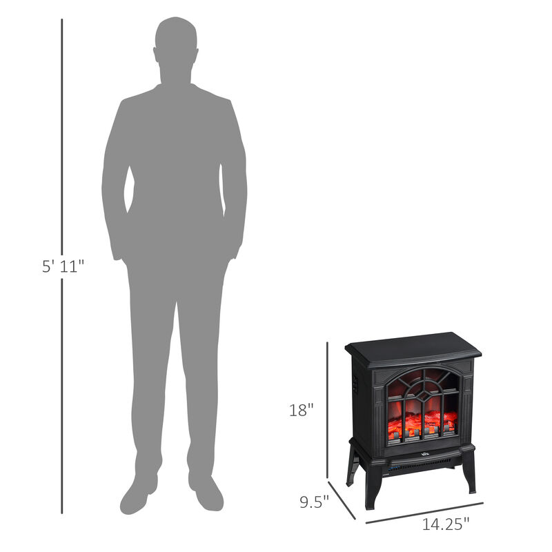 58" Fireplace TV Stand image number 7