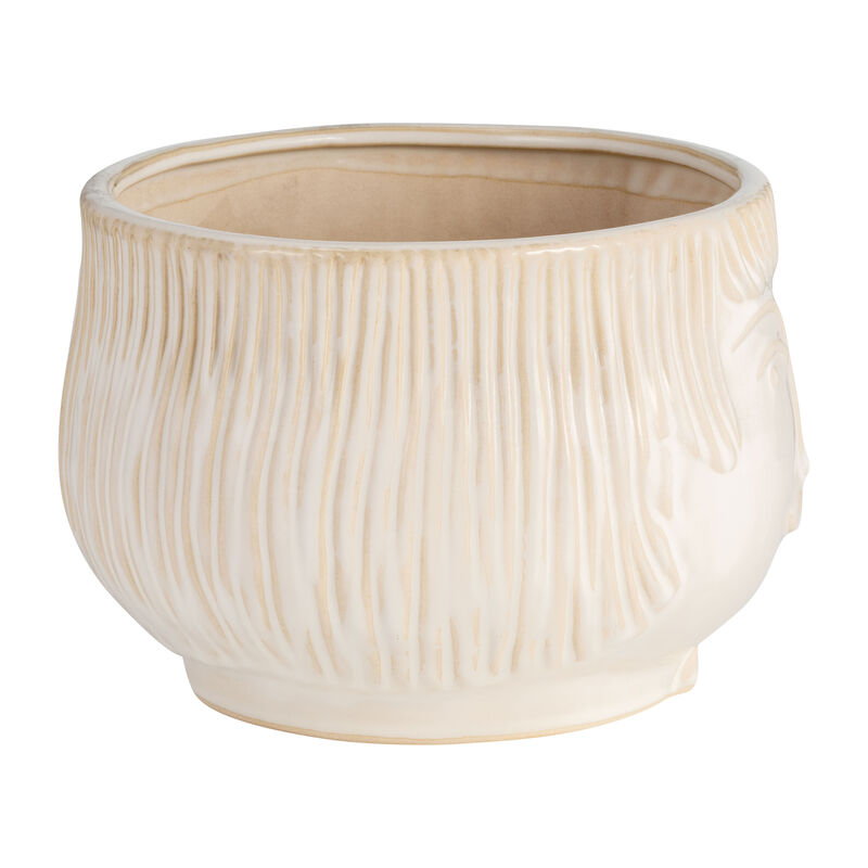 7" Grandpa Planter, White image number 2