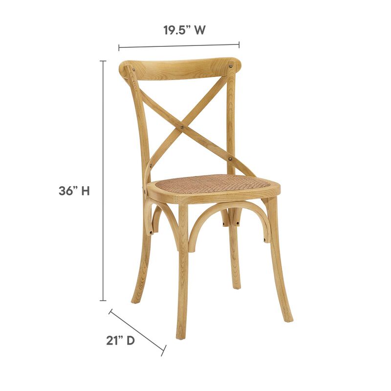 Gear Dining Side Chair-Benzara image number 6