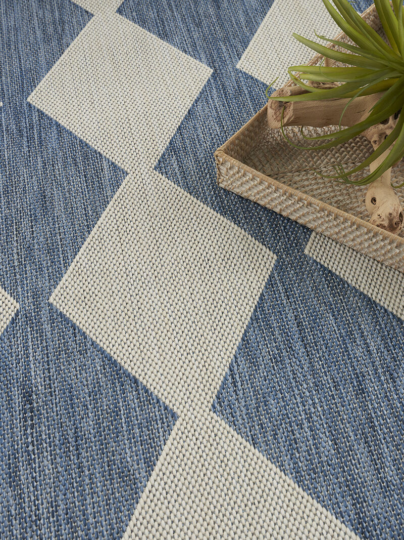 Positano POS04 Navy/Blue 5' x 7' Rug image number 9