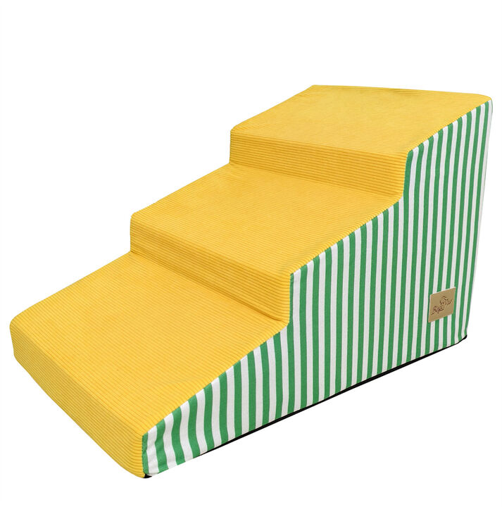 Dog Stairs for Small Dogs Cats 3/4/5-Step Non-Slip Pet Steps for Couch Sofa Bed