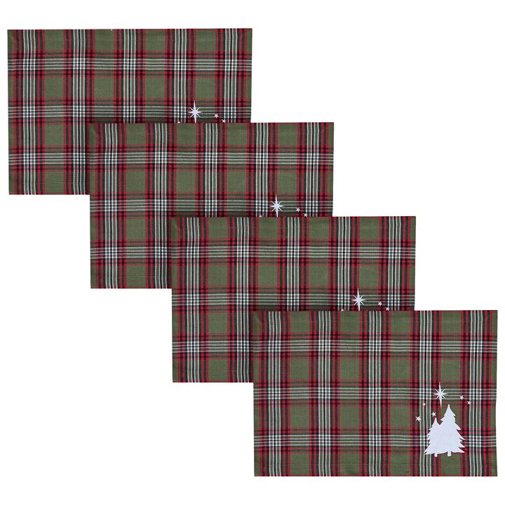 Park Designs North Star Green Placemat Set Of 4