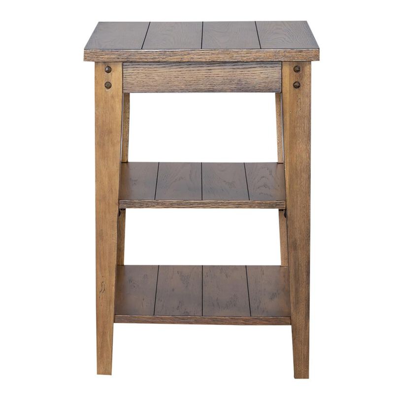 Liberty Furniture Lake House Tiered Table in Oak image number 2