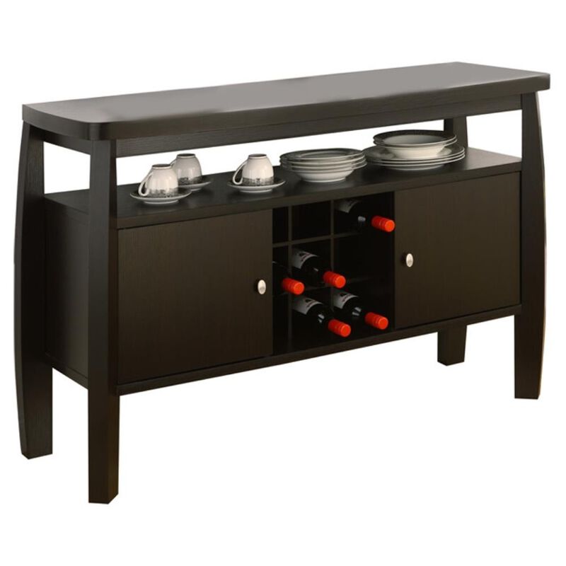 Hivvago Modern Dining Room Sideboard Buffet Server Console Table