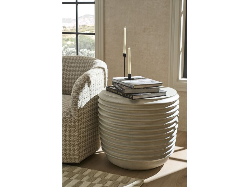 Dwell Linen Side Table image number 1