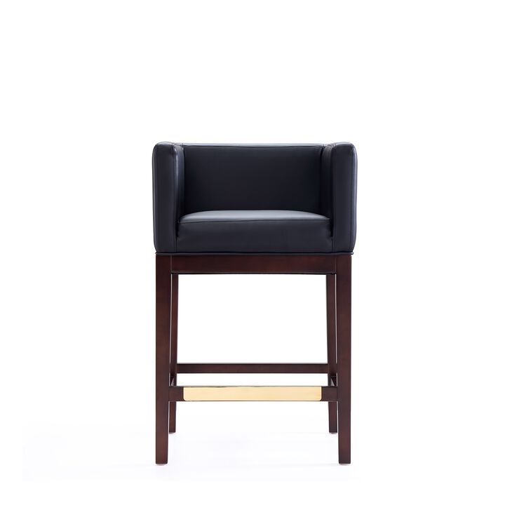 Kingsley Black Counter Stools (Set of 3)