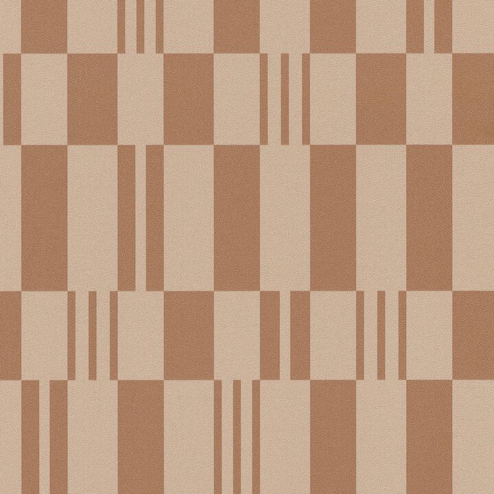 Sun Geo Stripe Wallpaper