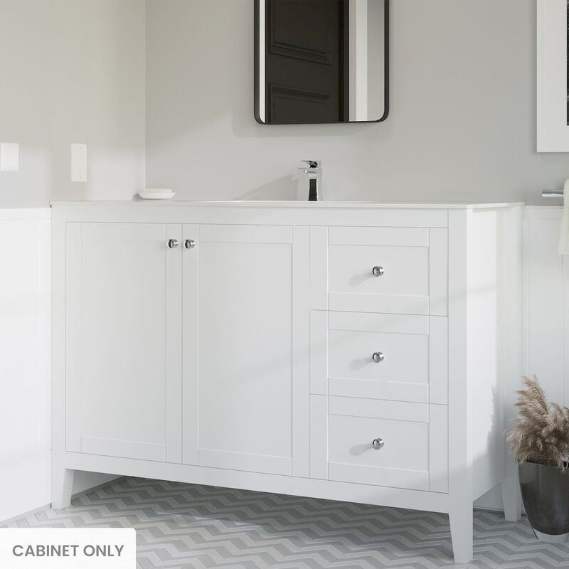 Cannes 48" Bathroom Vanity Cabinet Only (SM-BV414) image number 1