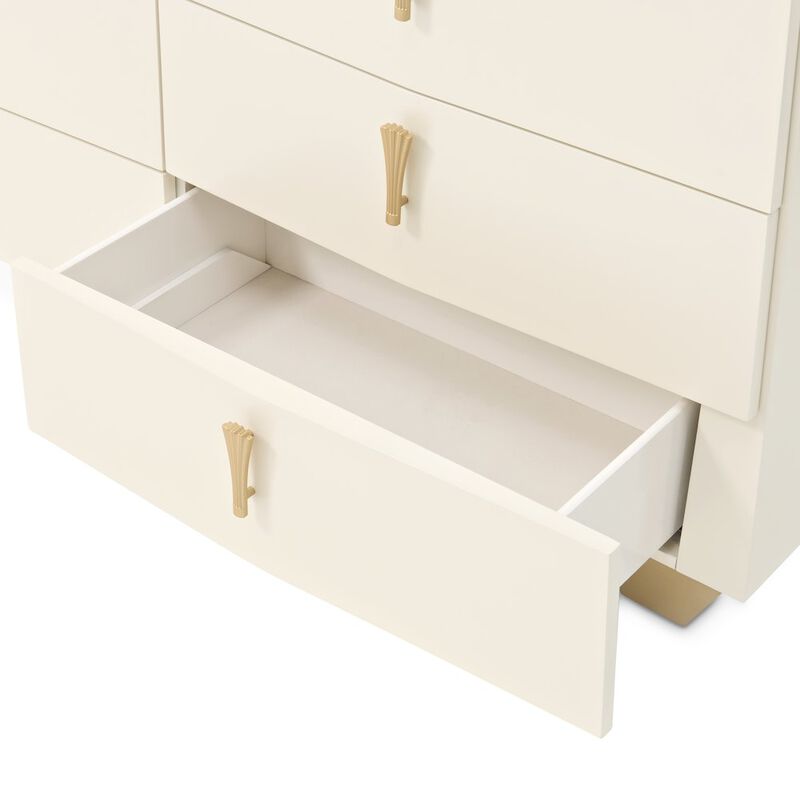 Fantosini 10-Drawer Mule Chest - Creamy Pearl image number 9