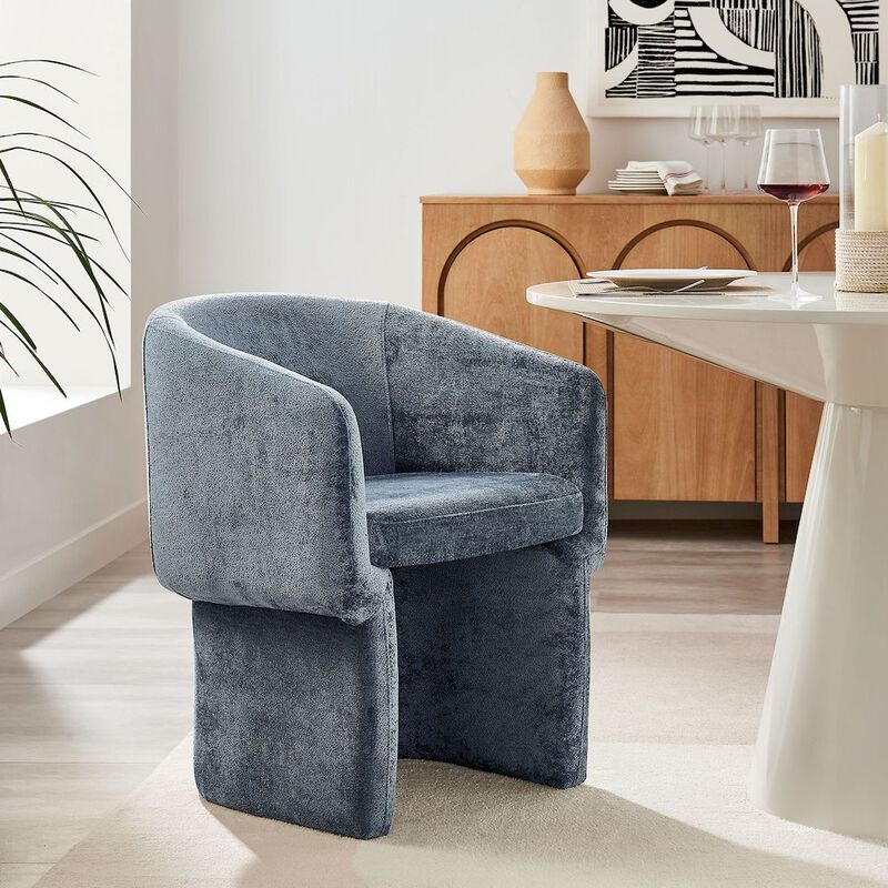 Verity Chenille Dining Armchair image number 7