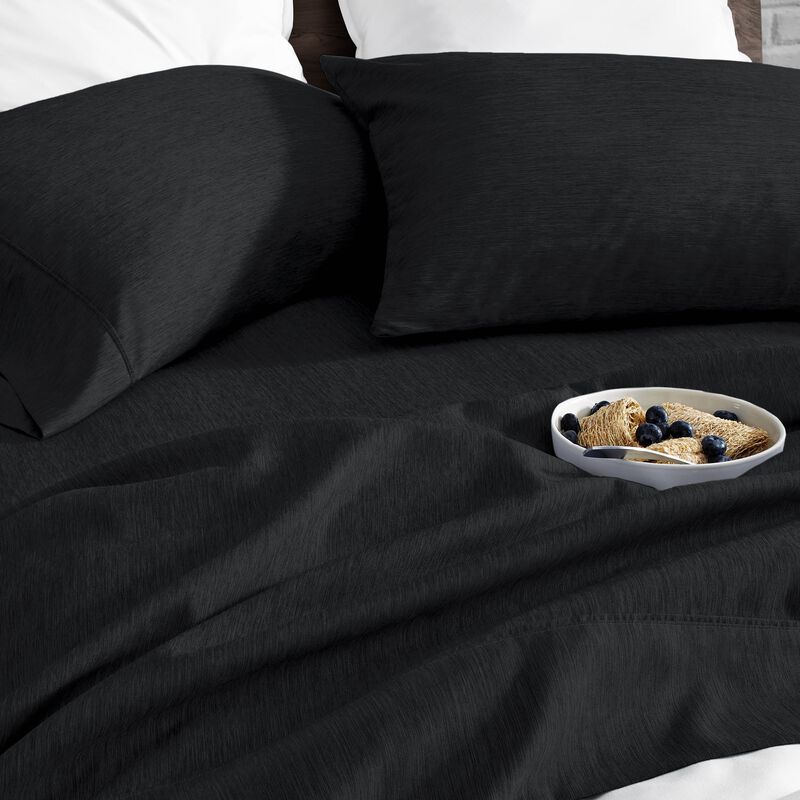 Ultra Soft Heathered Sheet Set image number 4