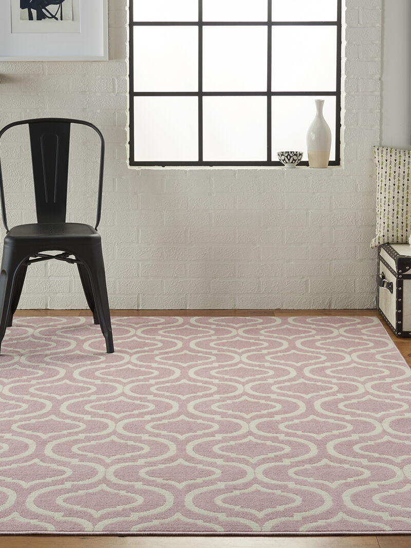 Jubilant JUB19 Pink 6' x 9' Rug