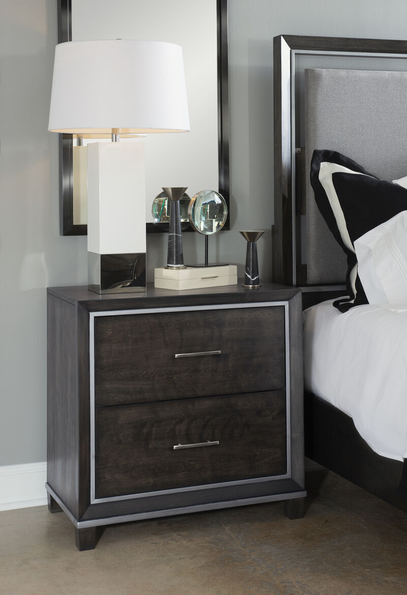 Counter Point 2-Drawer Nightstand