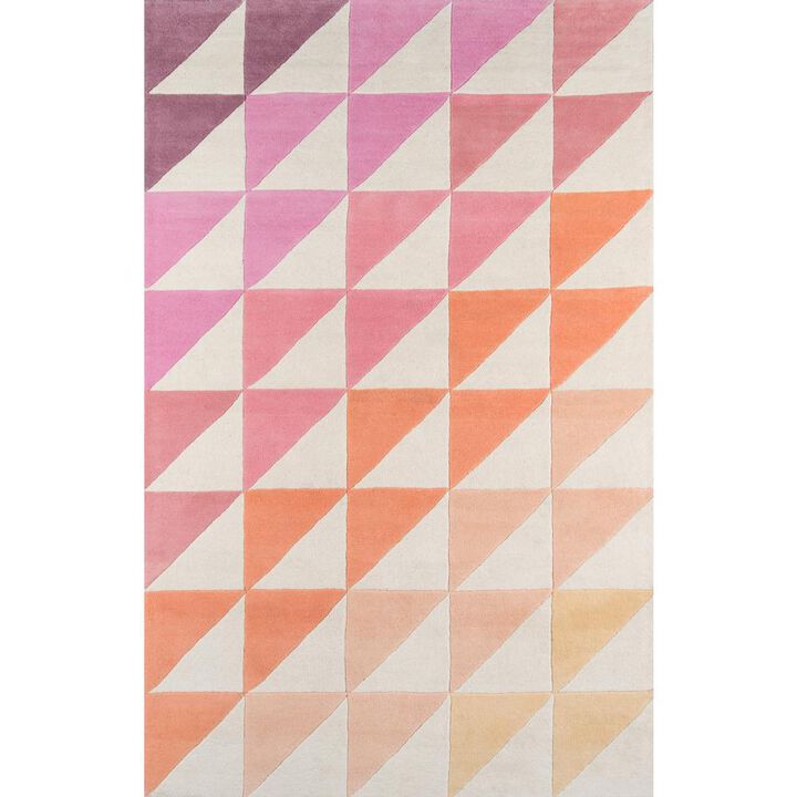 Novogratz Modern Runner Area Rug, Pink, 2'3 X 8' Runner