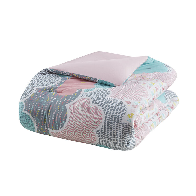 Gracie Mills Eowyn Cotton Printed Comforter Set