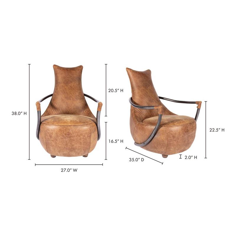 Moe's Carlisle Club Chair