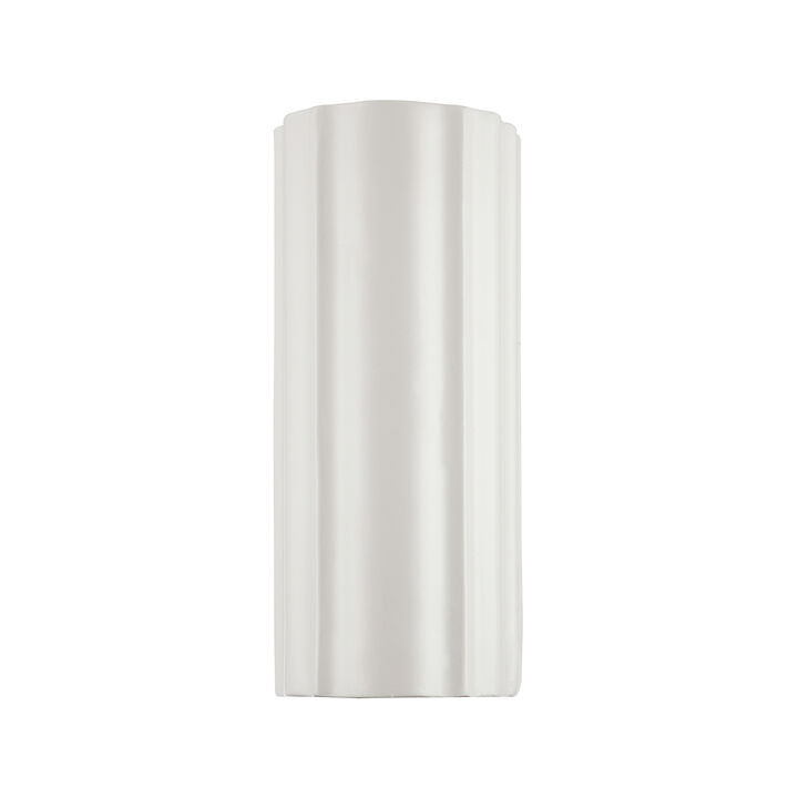 Martine 6-in Antique White 2 Lights Damp-Rated Wall/Vanity Light