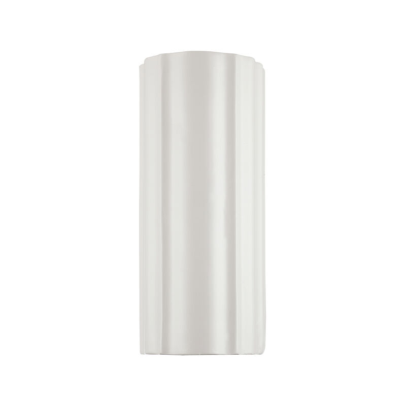 Martine 6-in Antique White 2 Lights Damp-Rated Wall/Vanity Light image number 0