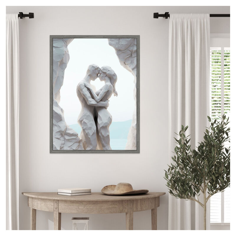 Paris by Bella Eve Framed Canvas Wall Art