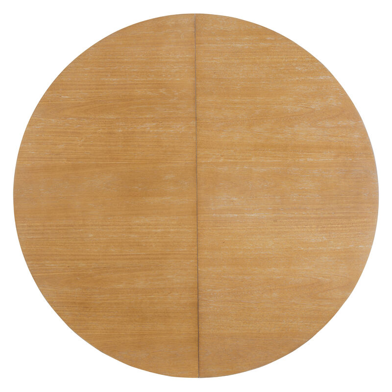 Merax Extendable Dining Table with a Middle Leaf