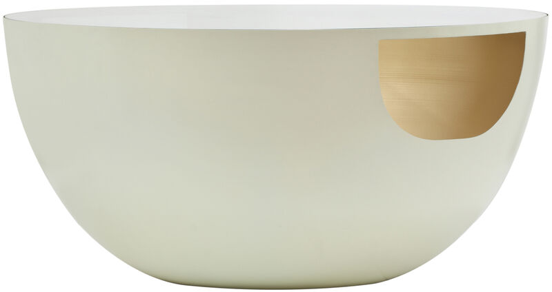Meridian Furniture Doma Cream / Gold Coffee Table