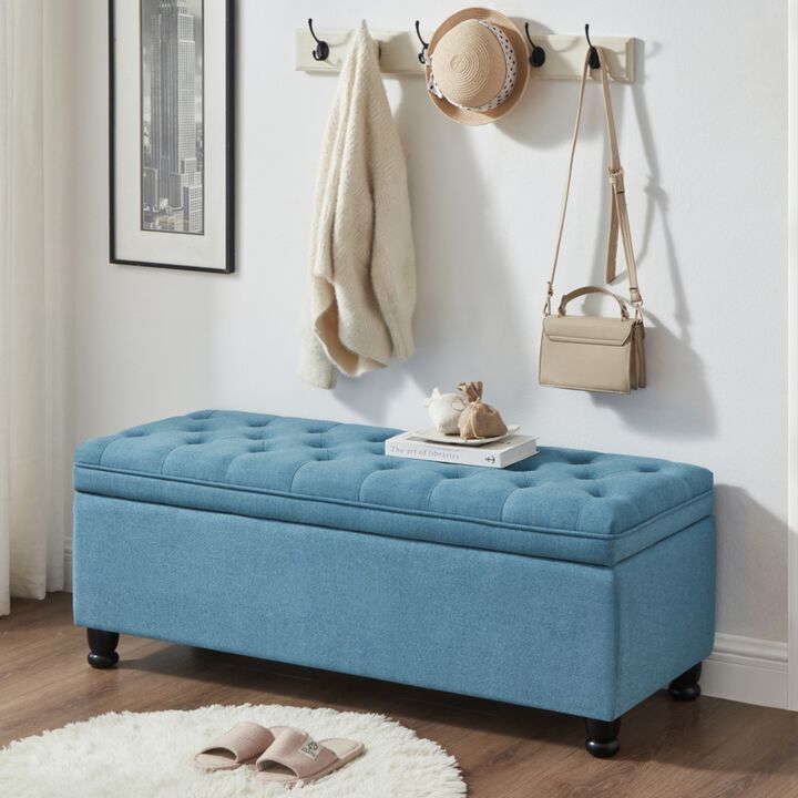 Bemgwu Storage Linen Bench