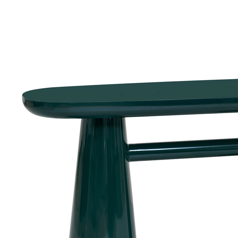 Baila Cream Gloss Lacquer Console Table image number 4