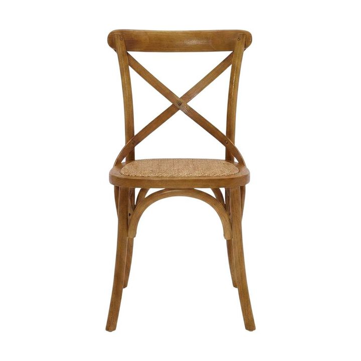 Wooden Dining Side Chairs for Dining Room, Natural, Set of 4