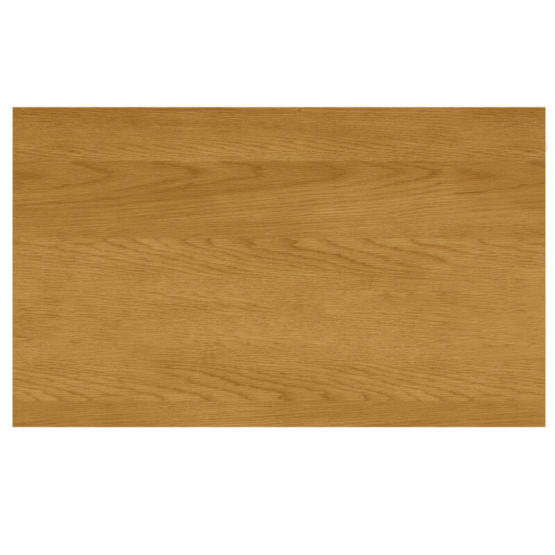 Wilson 60 inch x 36 inch Rectangle Transitional Dining Table in Oak Veneer