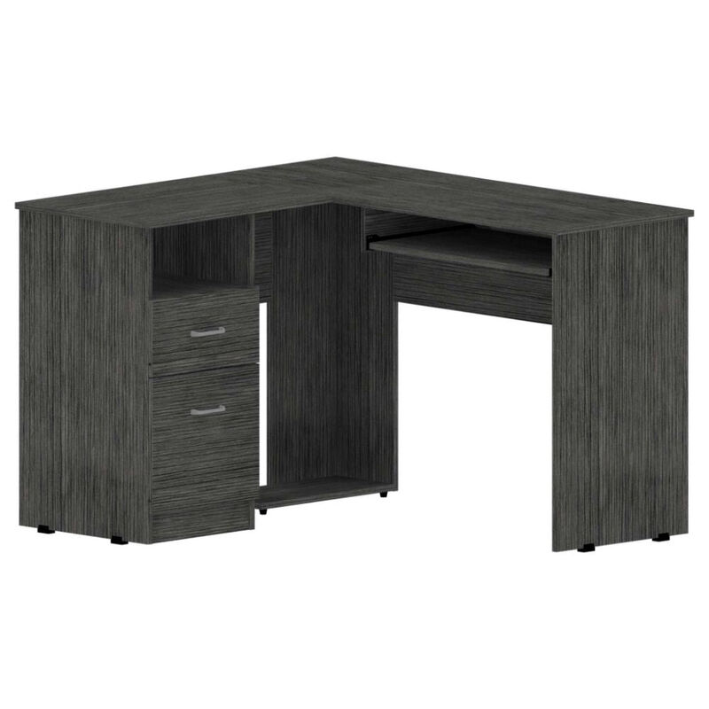 L-Shaped Desk Bradford, Office, Smoky Oak