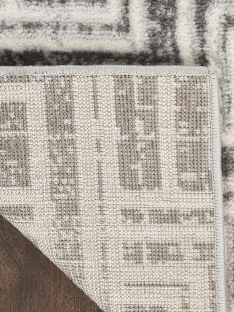 Serenity Home SRH04 Gray/Ivory 5'3" x 7'3" Rug image number 2