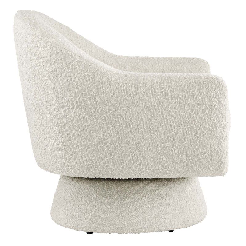 Astral Boucle Fabric Boucle Fabric Swivel Chair image number 2