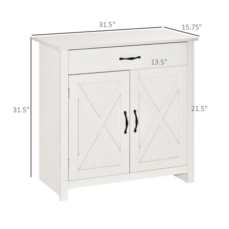 Mokna Farmhouse Sideboard Buffet Cabinet image number 4