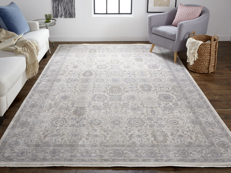 Marquette 3776F Gray/Silver/Ivory 2' x 3' Rug