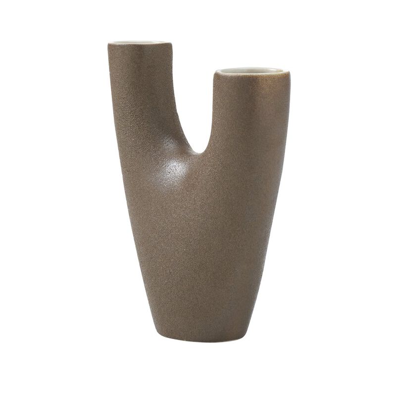 Renwil Garnier Small Vase In Brown Color