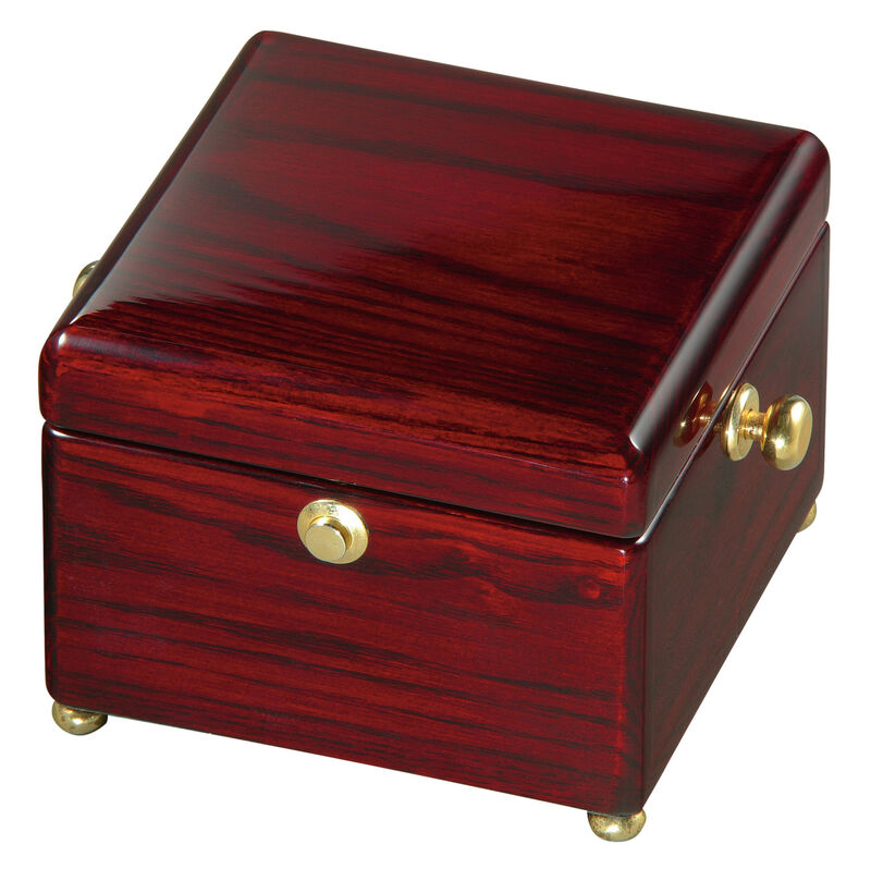 Howard Miller 645443 Howard Miller Bailey Tabletop Clock 645443 Rosewood image number 1