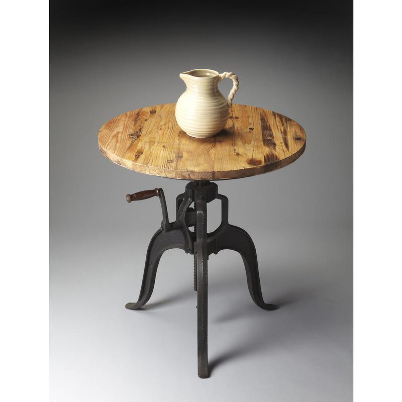 Butler Specialty Albert Metal & Wood 30W Hall/Pub Table, Multi-Color