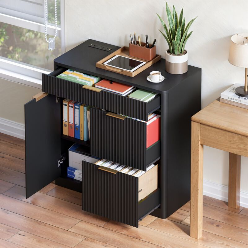 Wixwed Freestanding Storage Cabinet image number 2