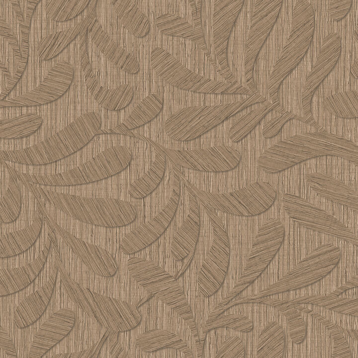 Carved Foliage Wallpaper