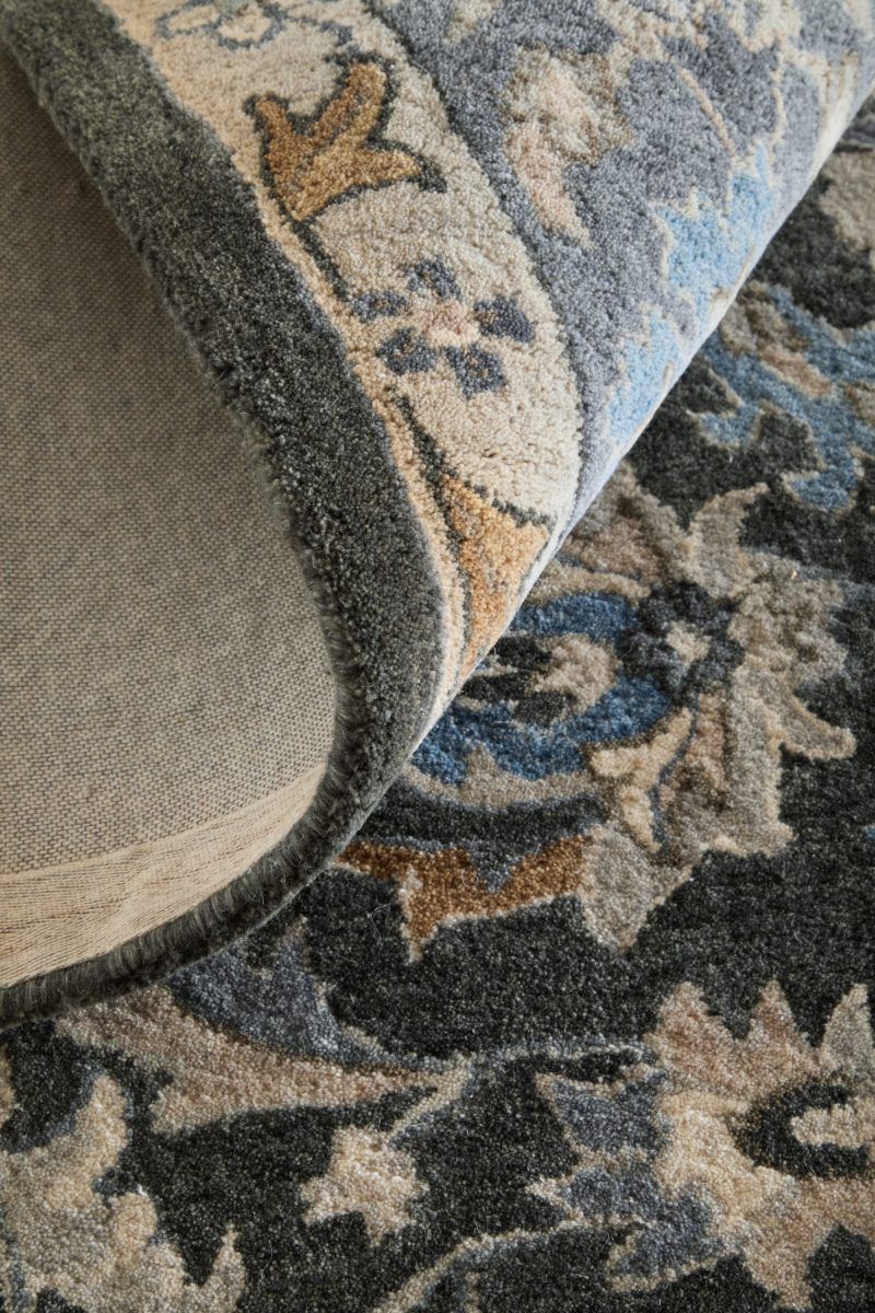 Rylan 8643F Charcoal 5' x 8' Rug image number 3