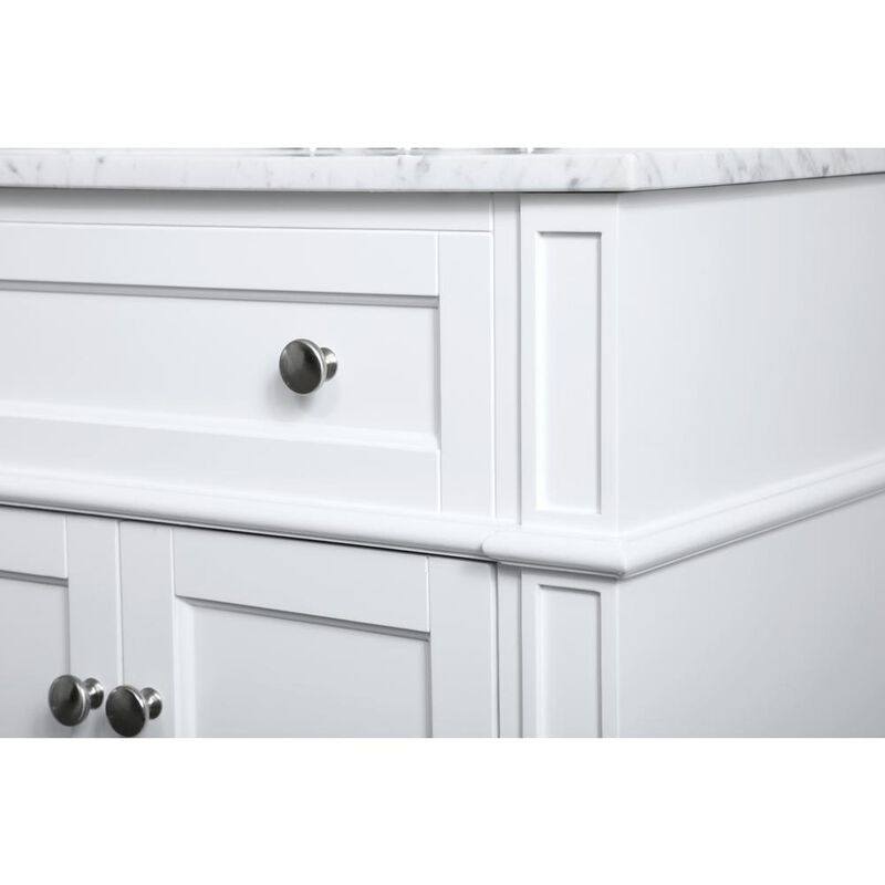 Elegant Kitchen and Bath 36 inch Single bathroom vanity in White