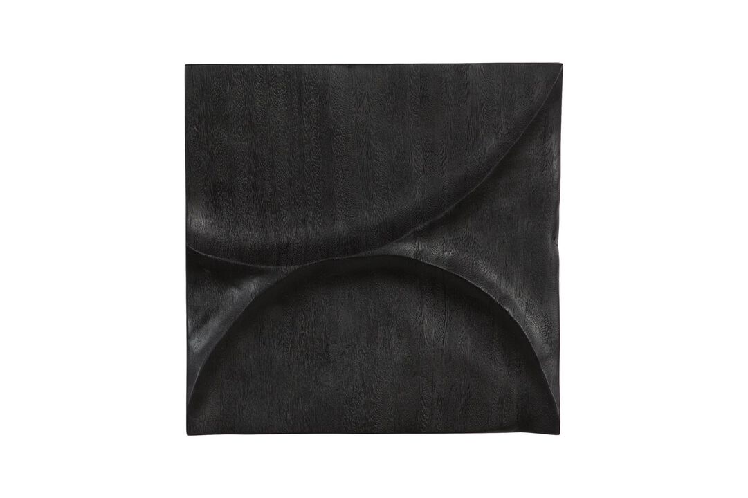 Curve Black Wave Wall Tile