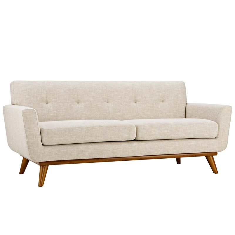 Engage Upholstered Fabric Loveseat image number 3