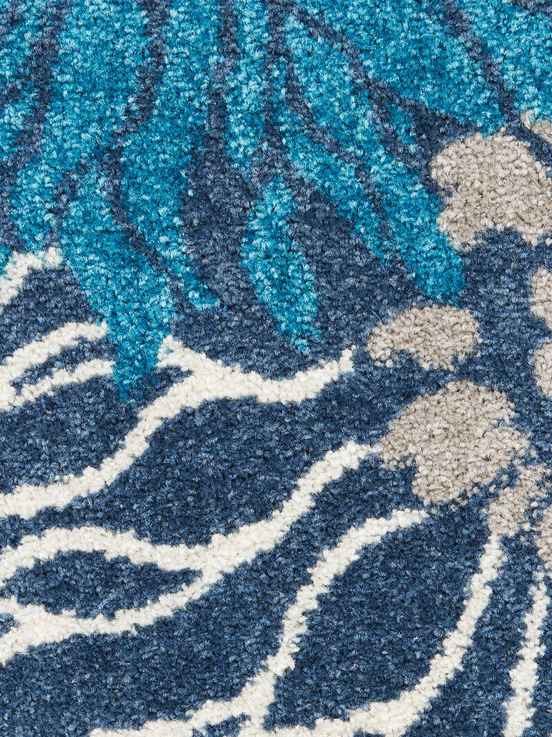 Passion PSN17 Blue 5'3" x 7'3" Rug image number 5