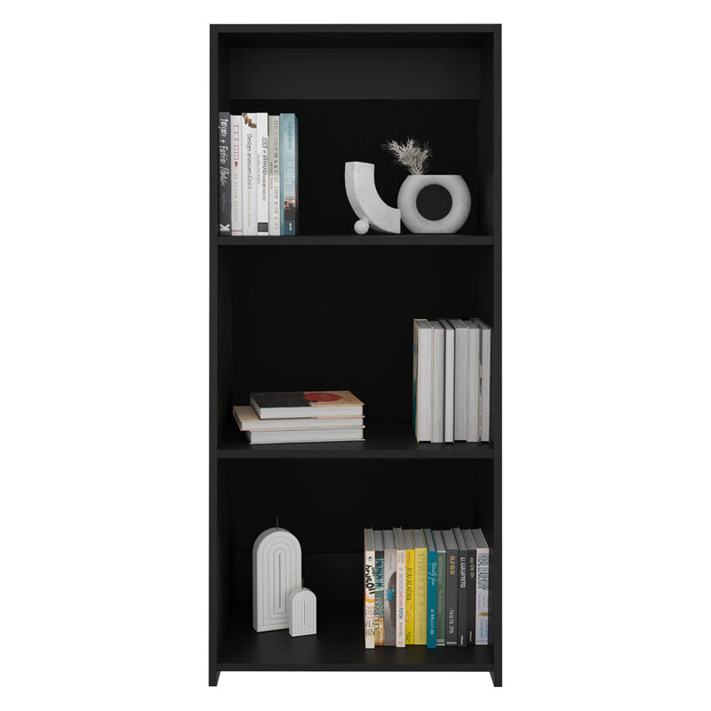 Bookcase Piney, Office, Black
